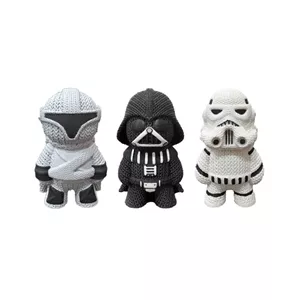 فیگور مدل Star Wars ارتفاع 10 سانتی‌متر بسته 3 عددی