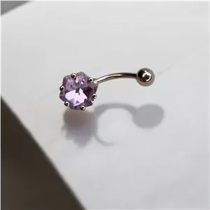 پیرسینگ ناف مدل سواروسکی