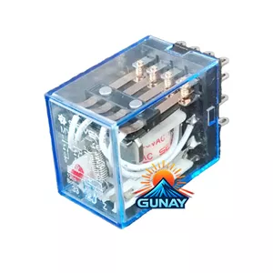 رله 14 پایه کتابی مدل MY4N بوبین 220VAC سون الکتریک