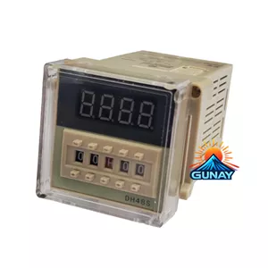 تایمر تابلویی مولتی رنج 8 پایه دیجیتال تک زمانه مدل DH48S-2Z