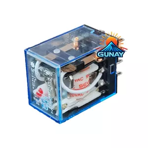 رله 8 پایه کتابی مدل MY2N بوبین 220VAC سون الکتریک