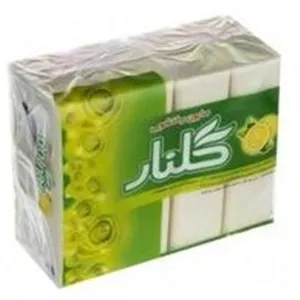 صابون رختشویی گلنار مقدار 160g بسته 4 عددی