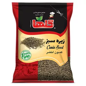 زیره قلم سبز گلها  50 گرم سلفونی