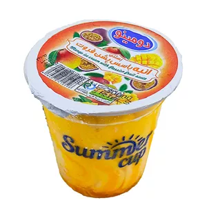 بستنی پاستوریزه انبه ب سس پشن فروت ( مخلوط با چربی نباتی ) [ 65 گرم ] دومینو