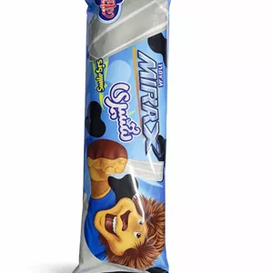 میلک آیس ( بستنی شیری ) تهیه شده از شیر تازه و چربی شیر برند میهن وزن محصول ( 85g )
