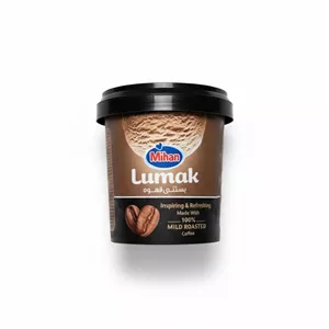 بستنی قهوه مخلوط با چربی نباتی برند میهن وزن محصول ( 265g )