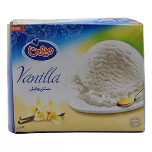 بستنی وانیلی 1 لیتری میهن ( 550 ) گرم