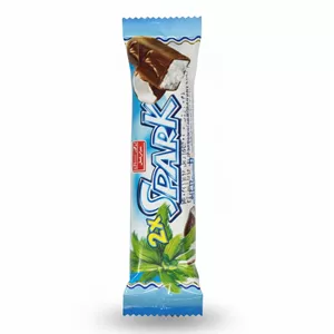 شکلات اسپارک نارگیلی بزرگ برند شیرین عسل وزن محصول ( 36g )