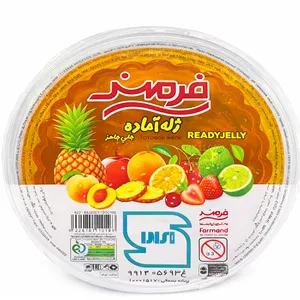 ژله اماده میوه ای برند فرمند وزن محصول ( 500g )