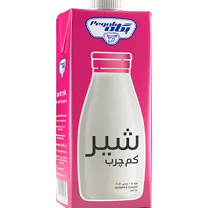 شیر پگاه کم چرب ( پاکتی ) 1000میل فرادما و هموژینزه