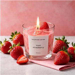 شات شمع مدل strawberry