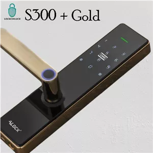 دستگیره اثرانگشتی مدل S300  Gold