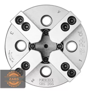 چهارنظام CNC تراشکاری پاورچاک سایز 304