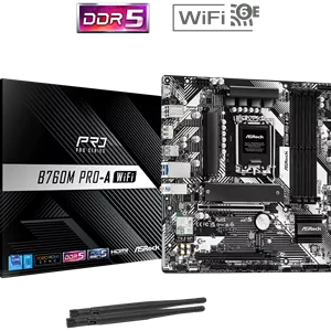 مادربرد ازراک B760M Pro-A WiFi DDR5