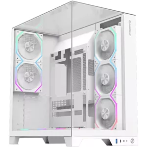 کیس کامپیوتر گیم مکس Infinity Pro ARGB Mid Tower سفید