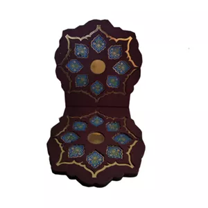 رحل قرآن ام دی اف(زرشکی تیره) 15در30 پلاکدار جدید کد 11029202