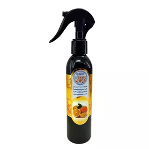 رایحه افشان طبیعی پرتقال-200گرمی با پمپ روان و قوی-خوشبو کننده هوای طبیعی طیبستان-کد 101894