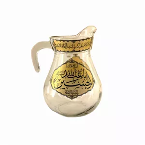 پارچ آب بلور خمره ای عطش طرح اباعبدالله ع کد 103523