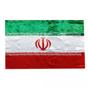پرچم ساتن ایران براق یک رو 70در120 کد104701