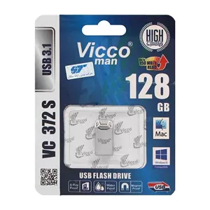 فلش ویکو 128 گیگابایت مدلVC372S USB 3.1