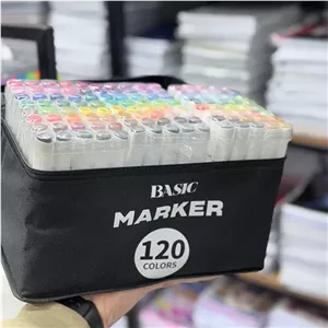 ماژیک بیسیک ۱۲۰ رنگ 2 سر