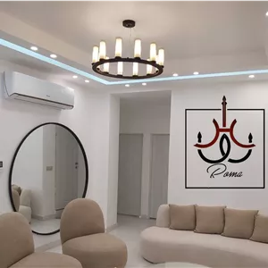 لوستر گرد رینگی مشکی لومینا مناسب پذیرایی و کافه | کد GO-123 | برند رومالوستر