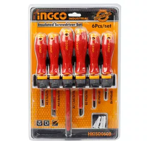 پیچ گوشتی اینکو مدل HKISD-0608 مجموعه 6 عددی