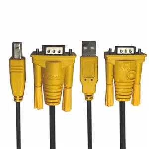 کابل کی وی ام 1.5 متری KVM USB دی تک DTECH