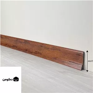 قرنیز | پی وی سی | 9سانت | قرنیز قهو های رگه دار