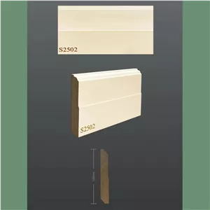 قرنیز ۱۰ سانتی‌متری MDF یشیل سری نئوکلاسیک کد 2502