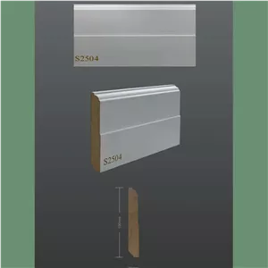 قرنیز ۱۰ سانتی‌متری MDF یشیل سری نئوکلاسیک کد 2504