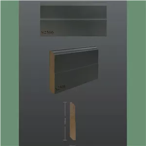قرنیز ۱۰ سانتی‌متری MDF یشیل سری نئوکلاسیک کد 2506