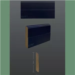 قرنیز ۱۰ سانتی‌متری MDF یشیل سری نئوکلاسیک کد 2507
