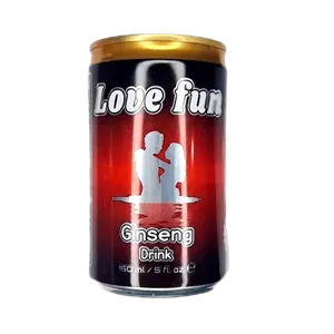 نوشیدنی love رنگ مشکی - بسته 24 عددی