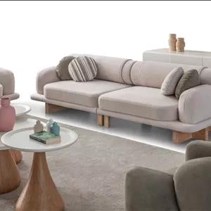 مبل موزیکال ۷ نفره چوبی مینیمال تدی مدل کات