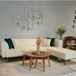 مبل ال کاپرا چوبی ۶ نفره