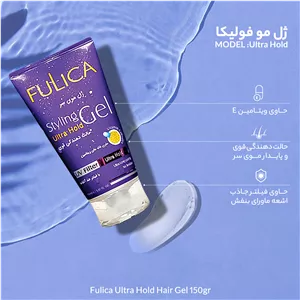 ژل مو فولیکا مدل Ultra Hold مناسب انواع مو حجم 150 میلی لیتر