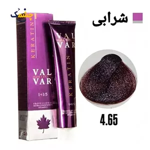 رنگ مو وال وار شرابی متوسط سری شرابی شماره 4.65 حجم 120 میلی لیتر