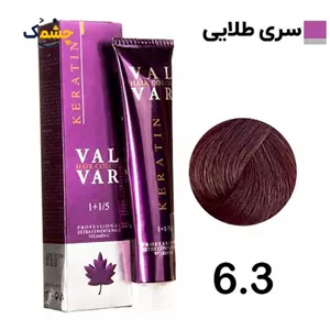 رنگ مو وال وار بلوند طلایی تیره سری طلایی شماره 6.3 حجم 120 میلی لیتر