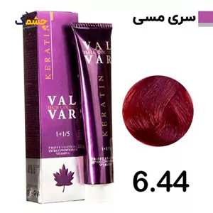 رنگ مو وال وار بلوند مسی تیره سری مسی شماره 6.44 حجم 120 میلی لیتر