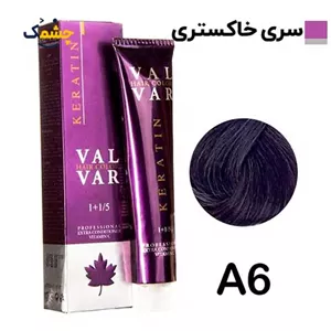 رنگ مو وال وار بلوند خاکستری متوسط سری خاکستری شماره A6 حجم 120 میلی لیتر