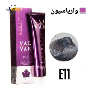رنگ مو وال وار دودی سری واریاسیون شماره E11 حجم 120 میلی لیتر