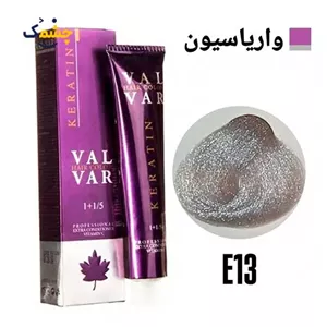 رنگ مو وال وار واریاسیون نقره ای سری واریاسیون شماره E13 حجم 120 میلی لیتر