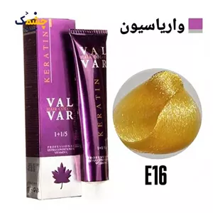 رنگ مو وال وار واریاسیون طلایی سری واریاسیون شماره E16 حجم 120 میلی لیتر