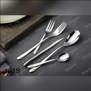 سرویس قاشق چنگال 160 پارچه برگامو مدل 101s