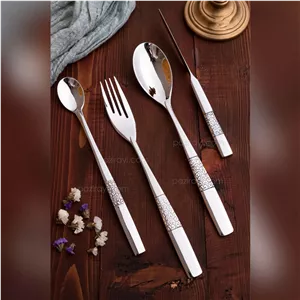 قاشق و چنگال غذاخوری 12 پارچه رولنزا مدل D56