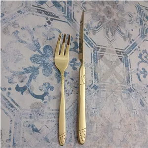 کارد و چنگال میوه کابان مدل 077w