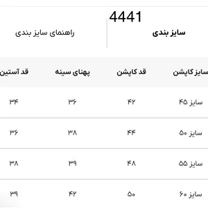 کاپشن بچه گانه فیلی کد 4441