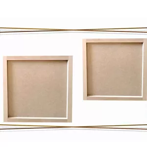 بیس خام MDF مربع کلاف دار