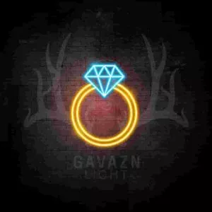 تابلو نئون انگشتر الماس